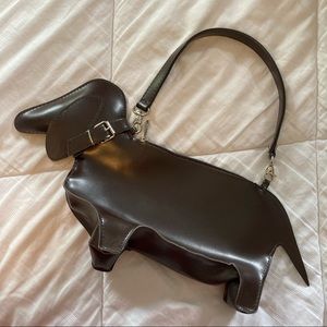 Dog shaped purse
